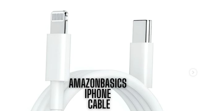 amazonbasics iphone cable